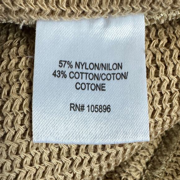 Women's Worth New York Brown Snap Front Pockets Business Casual Vest sz Medium - Picture 10 of 11